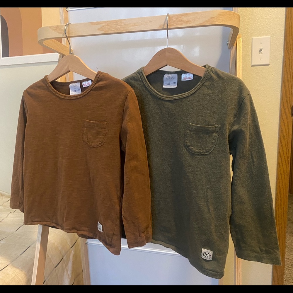Zara Kids LS T-Shirt Bundle (2)